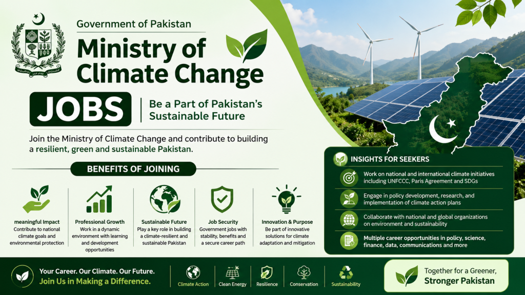 Ministry of Climate Change Jobs