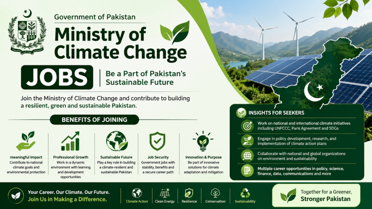 Ministry of Climate Change Jobs