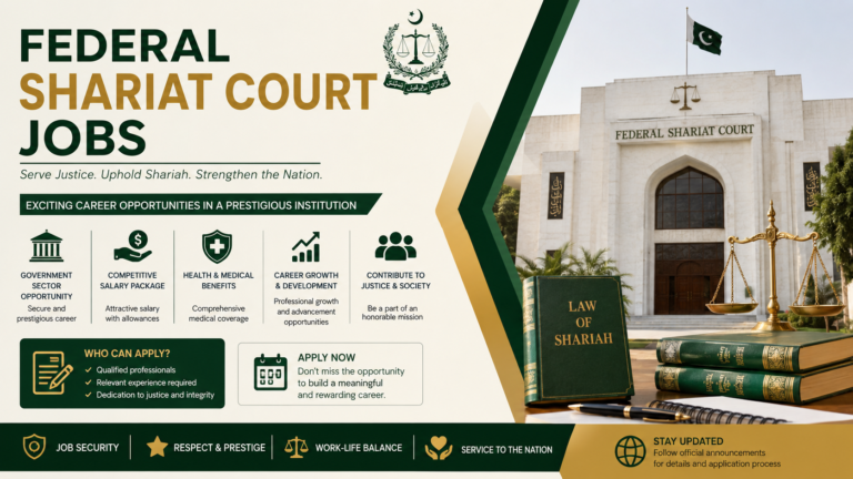 Federal Shariat Court Jobs