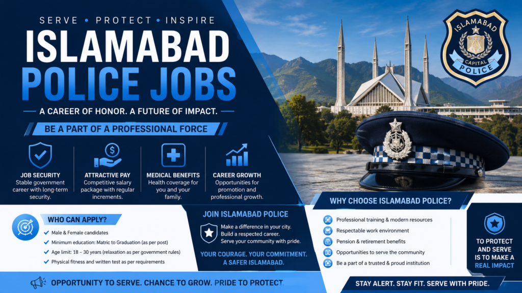 Islamabad Police Jobs