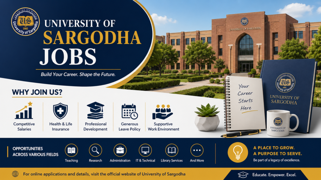 University of Sargodha Jobs