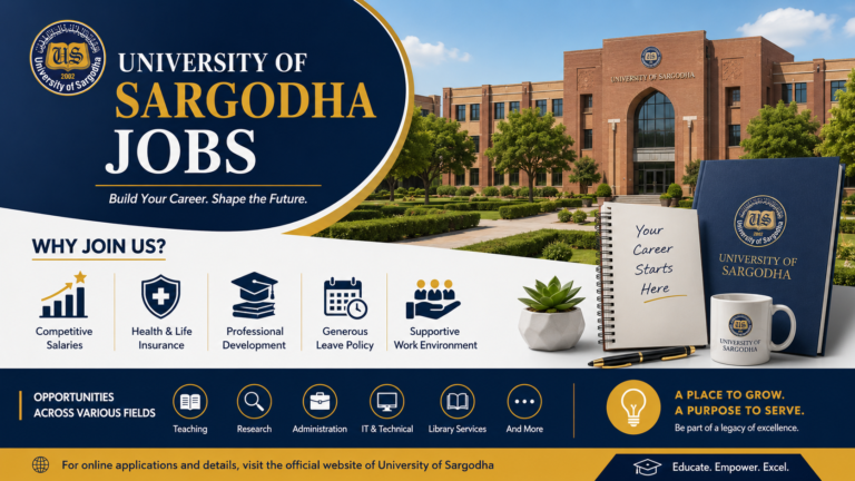 University of Sargodha Jobs